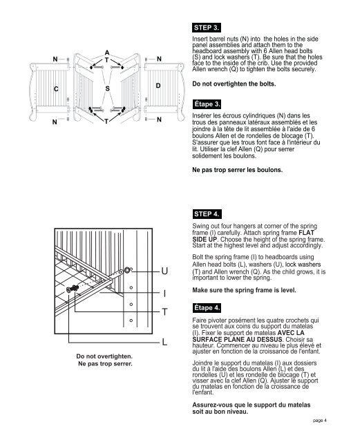 Crib (4791) - Assembly and Operation Manual - DaVinci Baby
