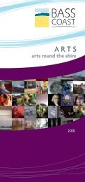Arts Round The Shire - Bass Coast Shire Council
