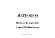 Multilateral Trading Facilities - Ernesto Mocci - Methorios Capital