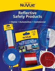 NuVue Product 8 pg Catalogue.indd - NuVue Products