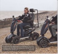 TGA Vita Sport Brochure - Value Mobility Scooters