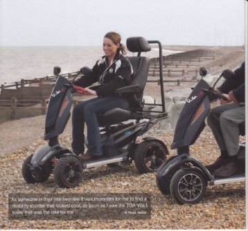 TGA Vita Sport Brochure - Value Mobility Scooters