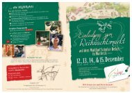 Download Flyer - Weihnachtsmarkt auf dem Waldhof Schulze Beikel ...