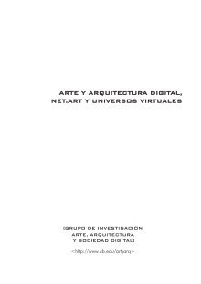 MAQUETA PADRAO - Art, Arquitectura I Societat Digital