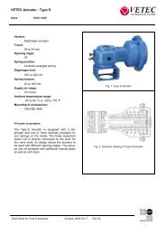 Maxifluss Control and quick-acting  shut-off valve for gases