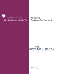 The Definitive Guide to Windows Software ... - Eddie Jackson