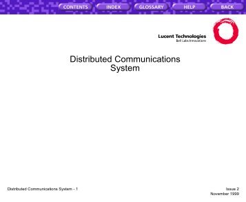 Distributed Communications System - Avaya Support