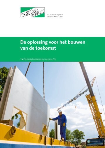 Geprefabriceerde betonelementen en service van Vetra - Vetra Beton