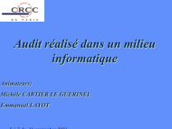 Audit dans milieu in..