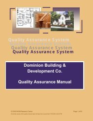 Sample Builder Quality Assurance Manual - ToolBase Services