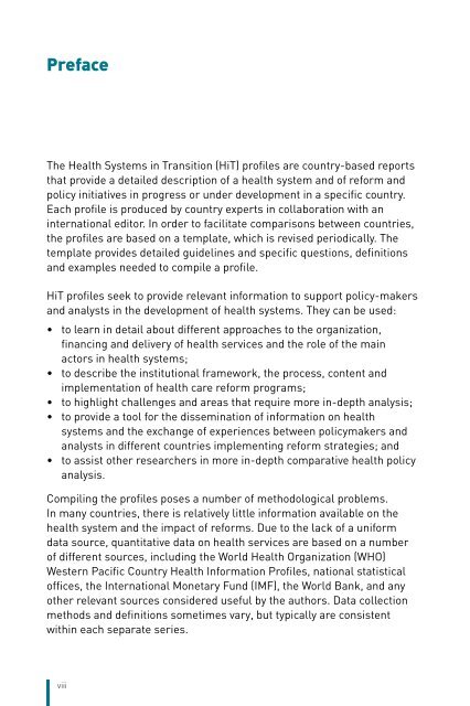 The Philippines Health System Review - WHO Western Pacific ...