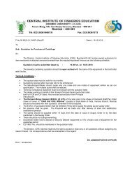 Quotation for Purchase of Centrifuge. - Central Institute of Fisheries ...