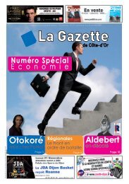 TÃ©lÃ©charger le numÃ©ro - La Gazette de CÃ´te d'Or