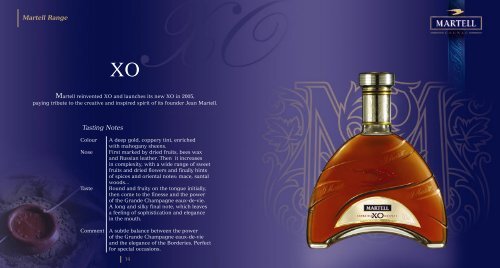 Martell & Co Place Edouard Martell 16101 Cognac - France Tel.: (+ ...
