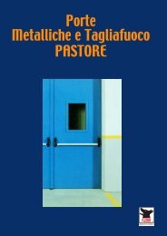 Porte Metalliche e Tagliafuoco PASTORE - Pastore chiusure di ...