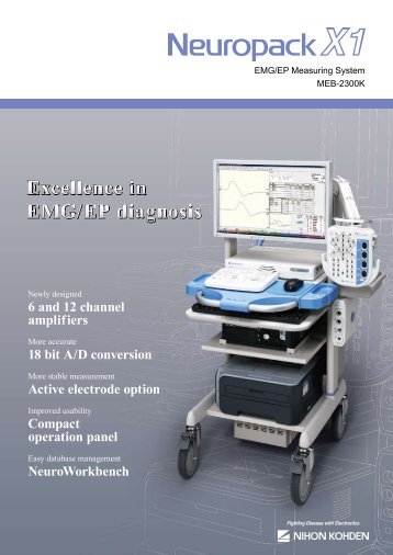 MEB-2300 Neuropack X1 EP/EMG Measuring System - Nihon Kohden