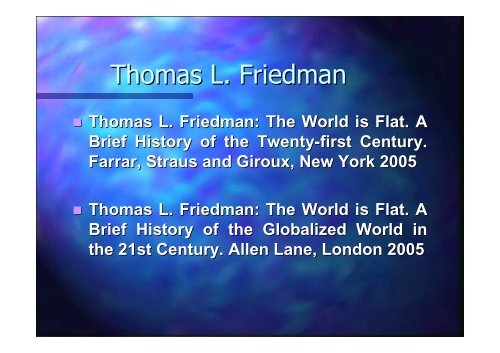 Thomas L. Friedman