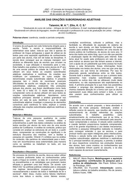 Anais da VI Jornada de IniciaÃ§Ã£o CientÃ­fica (JINC) - Embrapa ...