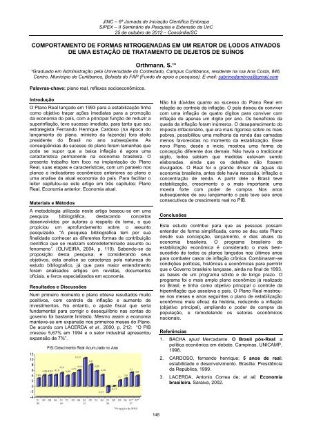 Anais da VI Jornada de IniciaÃ§Ã£o CientÃ­fica (JINC) - Embrapa ...