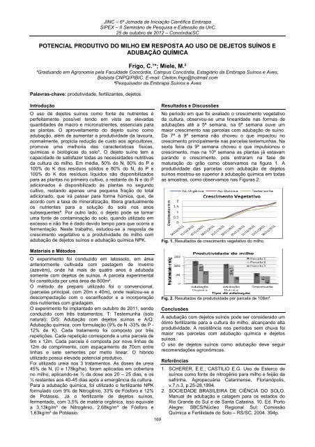 Anais da VI Jornada de IniciaÃ§Ã£o CientÃ­fica (JINC) - Embrapa ...