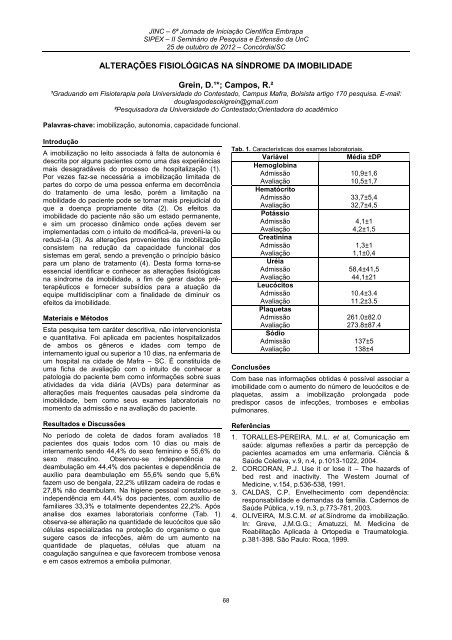 Anais da VI Jornada de IniciaÃ§Ã£o CientÃ­fica (JINC) - Embrapa ...