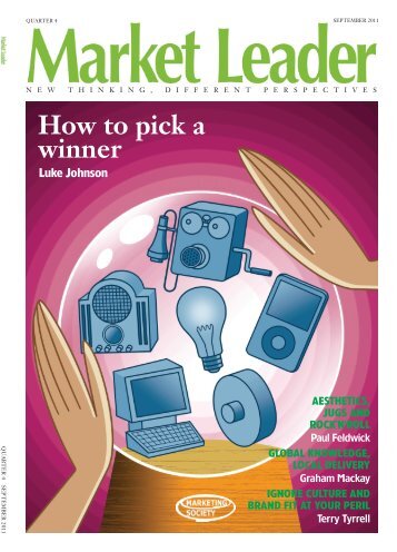 How to pick a winner - The Marketing Society