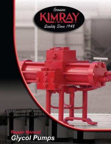 Glycol Pumps - Home | Kimray Mobile - Kimray, Inc.