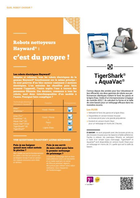 TÃ©lÃ©chargez le guide en version pdf - Hayward Pool Europe