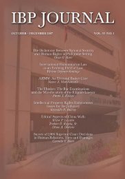 Journal Volume 33 no. 1 (2007) - Integrated Bar of the Philippines