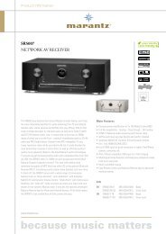 ST6003 â€“ Stereo Tuner - Marantz