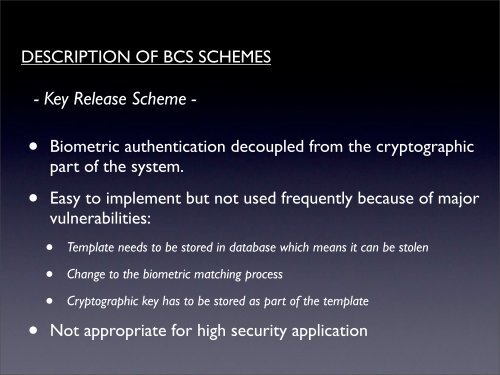 Biometric Cryptography