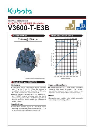 V3600-T-E3B - Kubota Engine America