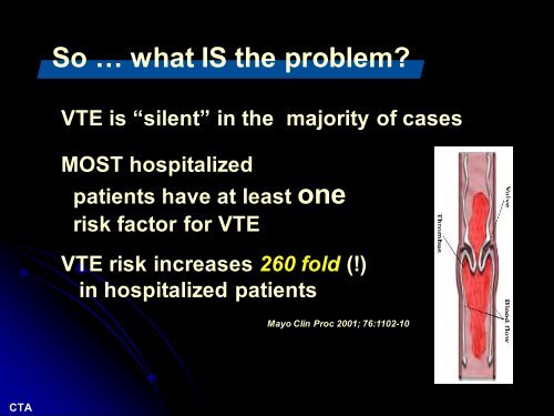 VTE by Dr Celine T Aquino - Philippine College of Physicians