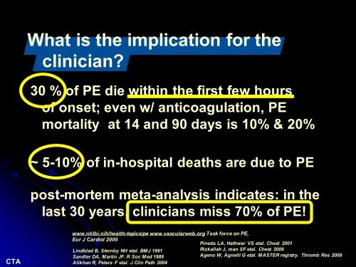 VTE by Dr Celine T Aquino - Philippine College of Physicians