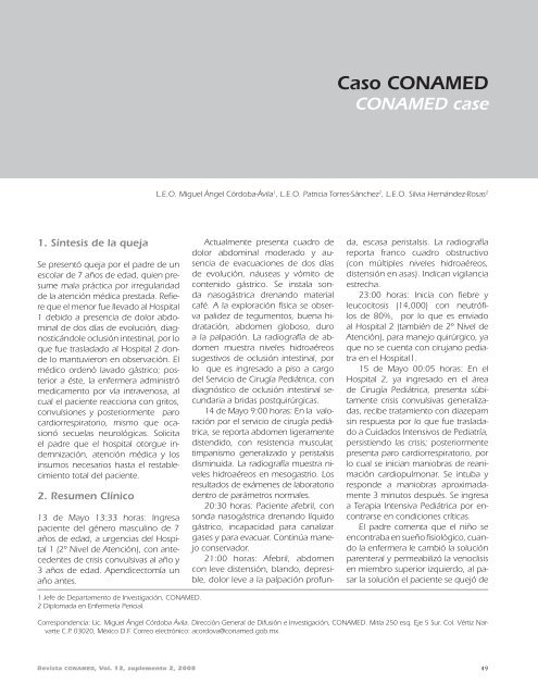caso conamed