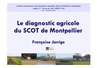 Le diagnostic agricole du SCOT de Montpellier - RÃ©seau Rural ...