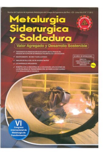Metalurgia Siderúrgica y Soldadura - CIP LIMA