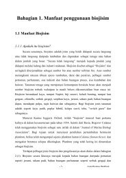 Bahagian 1. Manfaat penggunaan biojisim