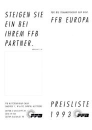 FFB Europa Preisliste 1993.pdf - Wir lieben Oldtimer
