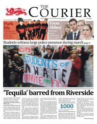 14th November (Issue 1238) - The Courier