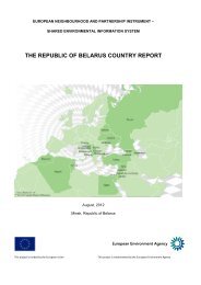 THE REPUBLIC OF BELARUS COUNTRY REPORT - ZOI