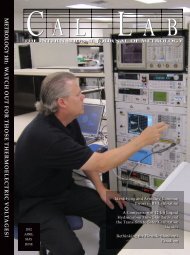 Magazine – PDF - Cal Lab Magazine