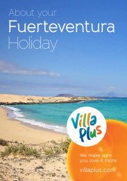 Download Fuerteventura resort guide(pdf) - Villa Plus