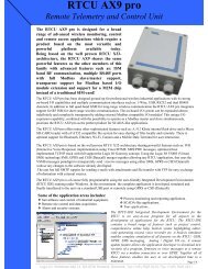 RTCU AX9 pro - Logic IO