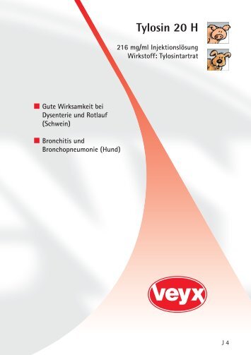 Tylosin 20 H - Veyx-Pharma GmbH