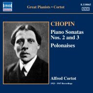 CHOPIN Piano Sonatas Nos. 2 and 3 Polonaises Alfred Cortot