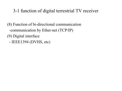 Digital receiver - DiBEG