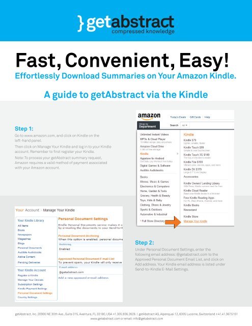 Howto Kindle