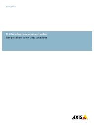 h.264 video compression standard. - Axis Communications