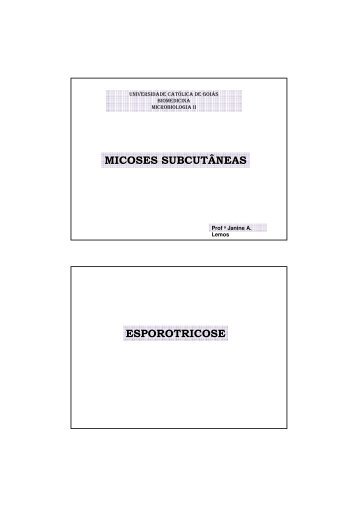 Micoses Subcutaneas 2008.pdf - Ucg